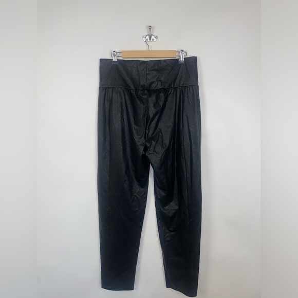 Commando Faux Leather Tapered Pant SLG65 Black XL - Picture 10 of 13